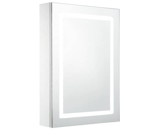 Dulap de baie cu oglindă și led-uri, 50 x 13 x 70 cm, 2 image