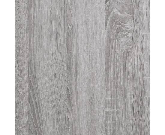 Dulap de baie, gri sonoma, 65x33x60 cm, lemn prelucrat, 10 image
