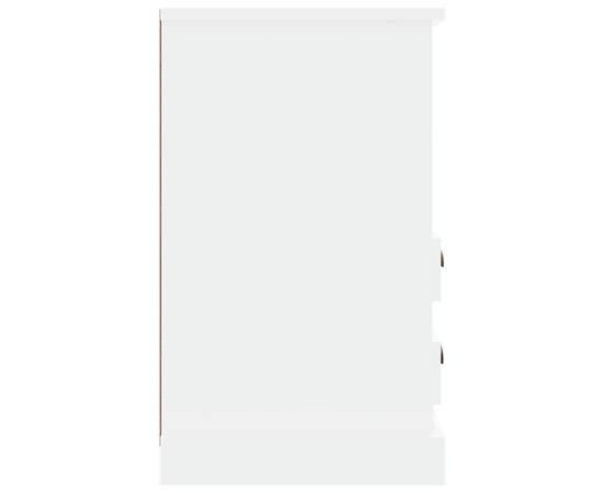 Noptieră, alb, 43x36x60 cm, 8 image