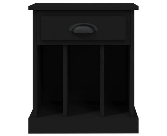 Noptiere, negru, 43x36x50 cm, 7 image