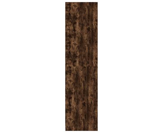 Șifonier, stejar afumat, 100x50x200 cm, lemn prelucrat, 6 image