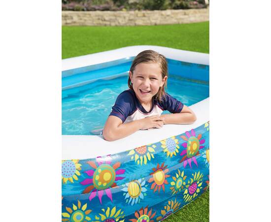 Bestway piscină gonflabilă pentru copii, albastru, 229x152x56 cm, 3 image