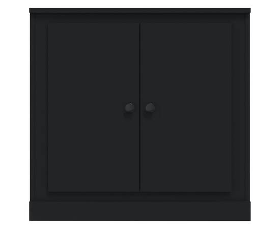 Servantă, negru, 70x35,5x67,5 cm, lemn prelucrat, 6 image