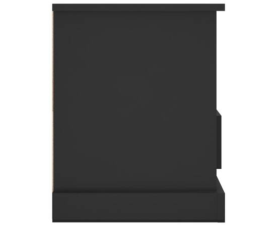 Comodă tv, negru, 93x35,5x45 cm, lemn prelucrat, 7 image
