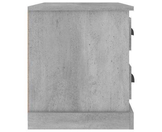 Noptieră, gri beton, 60x39x45 cm, 8 image