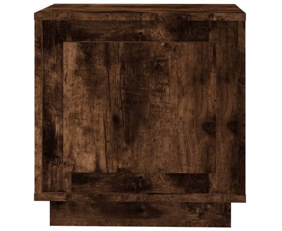 Noptiere, 2 buc., stejar afumat, 44x35x45 cm, lemn prelucrat, 7 image