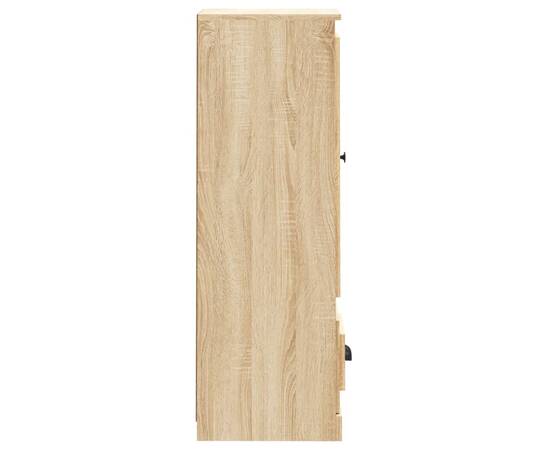 Dulap înalt, stejar sonoma, 36x35,5x103,5 cm, lemn compozit, 6 image