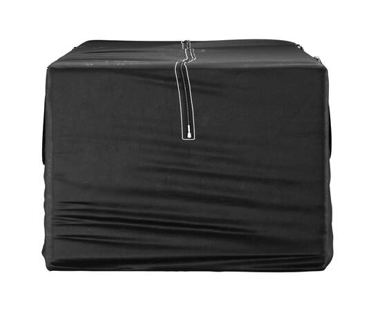 Genți depozitare perne, 2 buc., negru, 150x75x75 cm polietilenă, 4 image