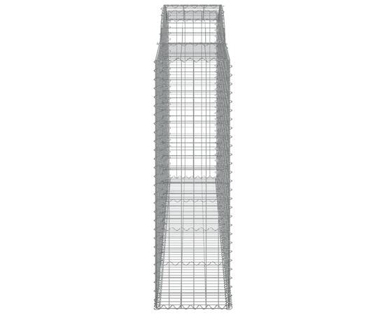 Coșuri gabion arcuite 7 buc, 300x50x160/180 cm, fier galvanizat, 5 image