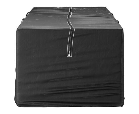 Genți depozitare perne, 2 buc., negru 135x40x55 cm polietilenă, 4 image