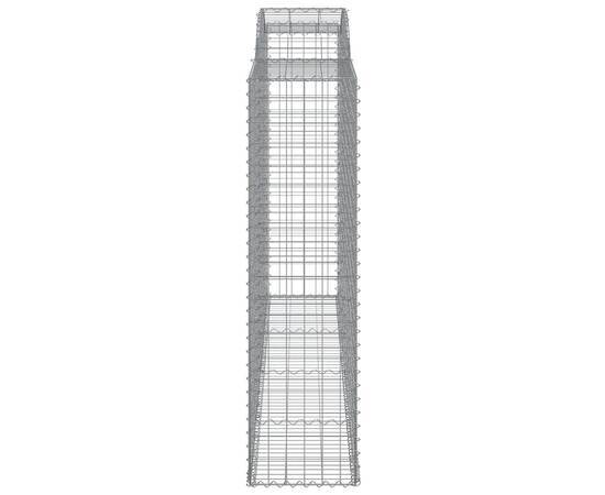 Coșuri gabion arcuite 5 buc, 300x50x180/200 cm, fier galvanizat, 5 image