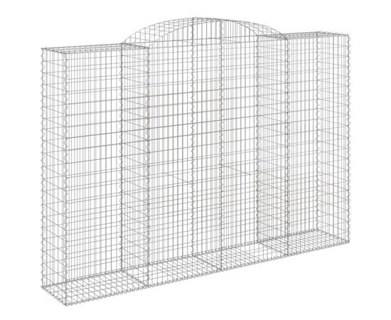 Coșuri gabion arcuite 5 buc. 300x50x200/220 cm, fier galvanizat, 3 image