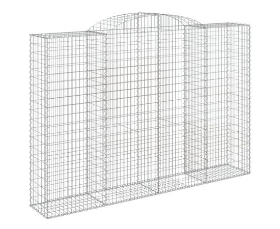 Coșuri gabion arcuite 6 buc. 300x50x200/220 cm, fier galvanizat, 3 image