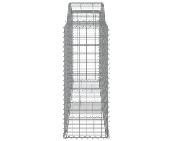 Coșuri gabion arcuite 2 buc. 300x50x120/140 cm, fier galvanizat, 5 image