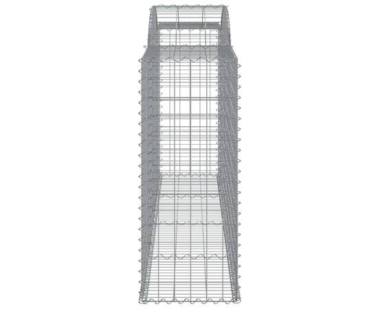 Coșuri gabion arcuite 9 buc. 300x50x120/140 cm fier galvanizat, 5 image