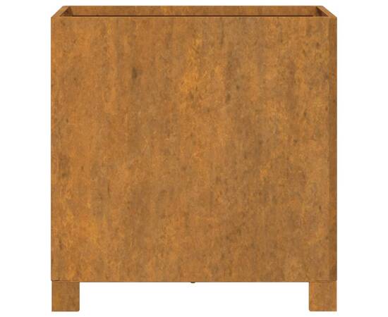 Jardiniere cu picioare 2 buc. ruginiu 42x40x43 cm oțel corten, 6 image