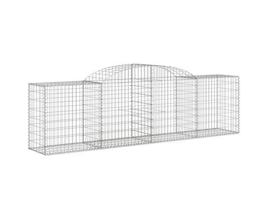 Coșuri gabion arcuite 12 buc, 300x50x80/100 cm, fier galvanizat, 3 image