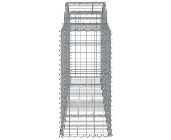 Coșuri gabion arcuite 2 buc, 300x50x100/120 cm fier galvanizat, 5 image