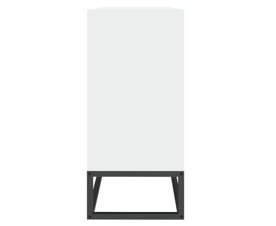Servantă, alb, 105x30x65 cm, lemn prelucrat, 5 image