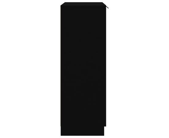 Pantofar, negru, 59x35x100 cm, lemn prelucrat, 7 image
