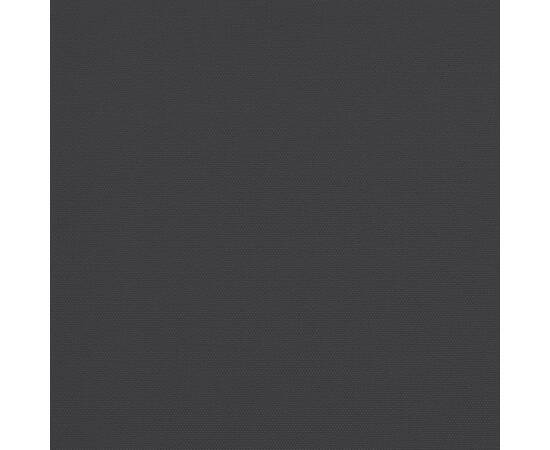 Umbrelă de grădină stâlp din lemn, negru, 300x300x273 cm, 6 image
