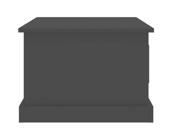 Măsuță de cafea, negru, 50x50x35 cm, lemn compozit, 8 image