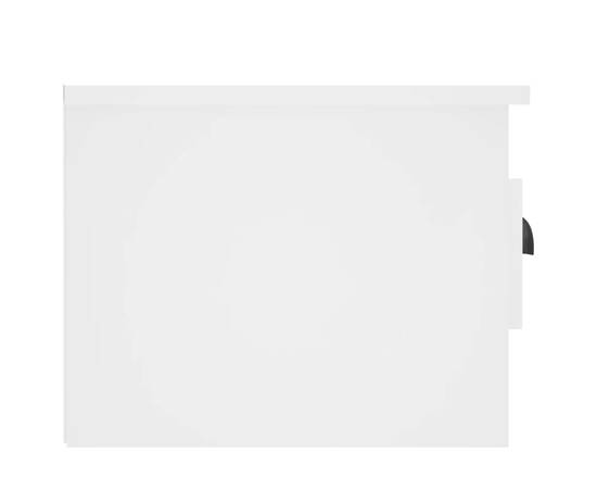 Noptiere de perete, 2 buc., alb, 41,5x36x28 cm, 8 image