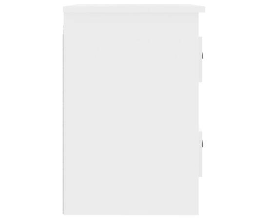 Noptiere de perete, 2 buc., alb, 41,5x36x53cm, 10 image