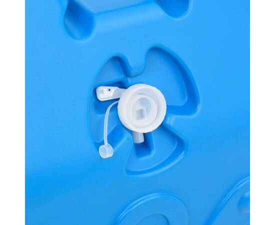 Rezervor de apă cu roți pentru camping, albastru, 25 l, 7 image
