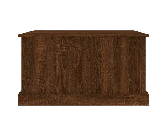 Cutie de depozitare, stejar maro, 70x40x38 cm, lemn prelucrat, 6 image