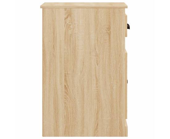 Dulap lateral, sertar stejar sonoma, 40x50x75 cm lemn prelucrat, 7 image