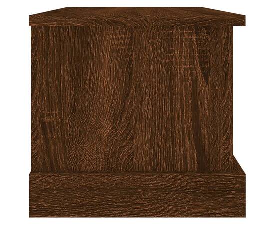 Cutie de depozitare, stejar maro, 50x30x28 cm, lemn prelucrat, 7 image