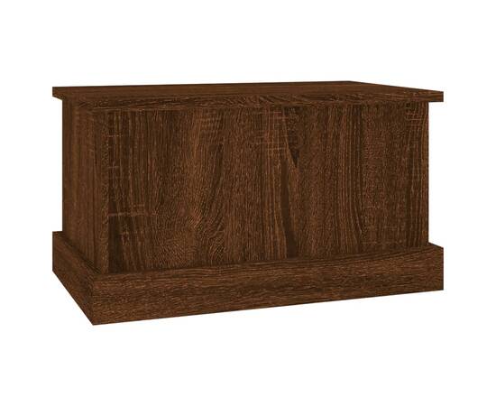 Cutie de depozitare, stejar maro, 50x30x28 cm, lemn prelucrat, 5 image