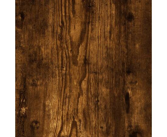 Dulap lateral, sertar, stejar afumat, 40x50x75cm lemn prelucrat, 10 image