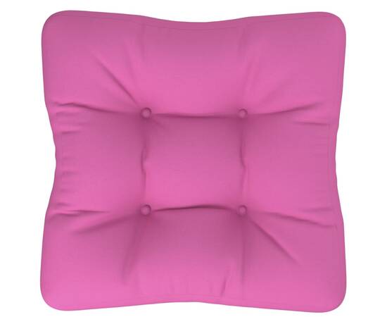 Pernă pentru paleți, roz, 60x61,5x10 cm, țesătură oxford, 4 image
