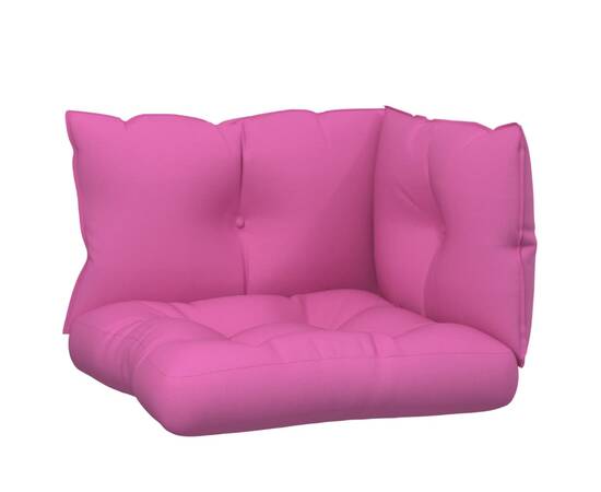 Perne pentru paleți, 3 buc., roz, țesătură oxford, 2 image