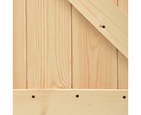 Ușă, 70x210 cm, lemn masiv de pin, 8 image