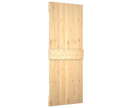 Ușă, 85x210 cm, lemn masiv de pin, 6 image