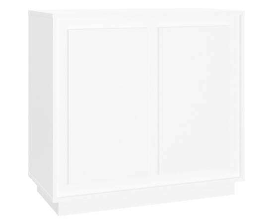 Servantă, alb, 80x34x75 cm, lemn prelucrat, 2 image