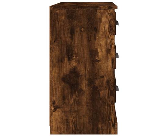 Servantă, stejar afumat, 104,5x35,5x67,5 cm, lemn prelucrat, 5 image