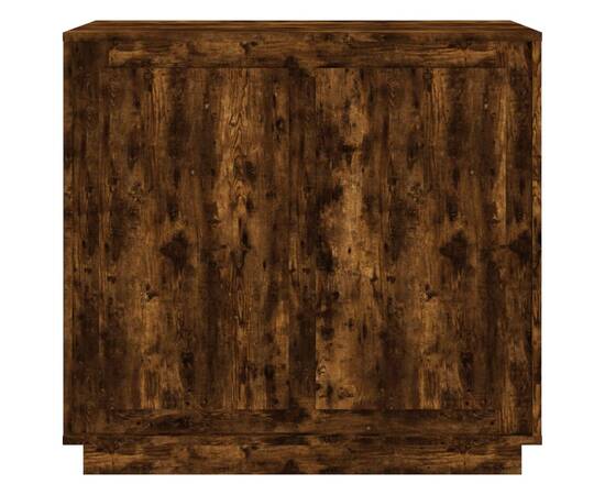 Servantă, stejar fumuriu, 80x34x75 cm, lemn compozit, 5 image
