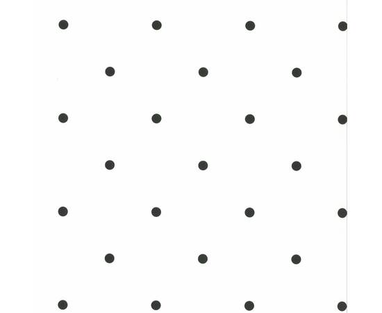 Fabulous world tapet dots, alb și negru, 67105-3, 2 image