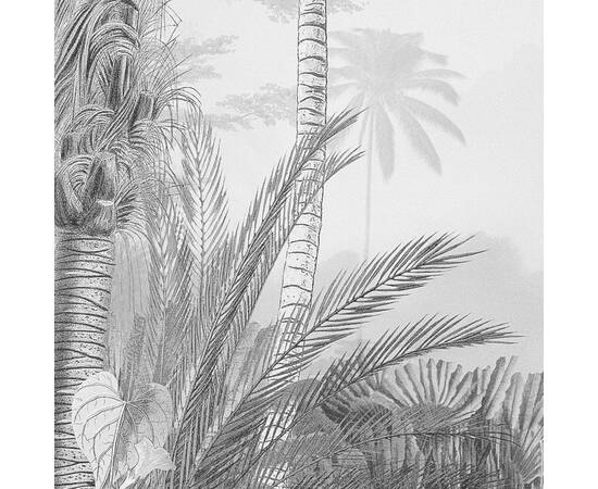 Komar fototapet mural lac tropical alb & negru, 200x270 cm, 3 image