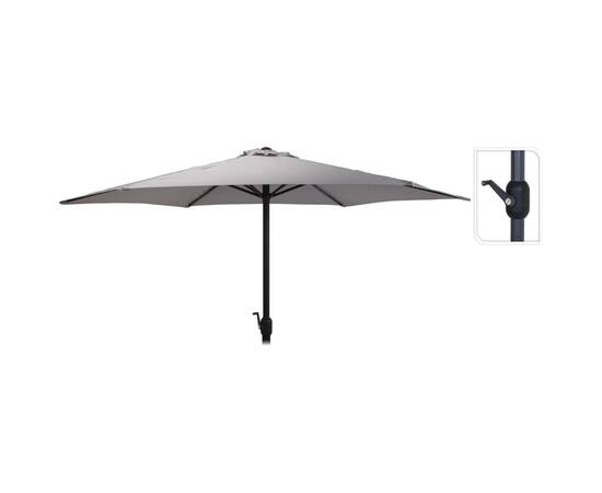 Progarden umbrelă de soare monica, gri deschis, 270 cm