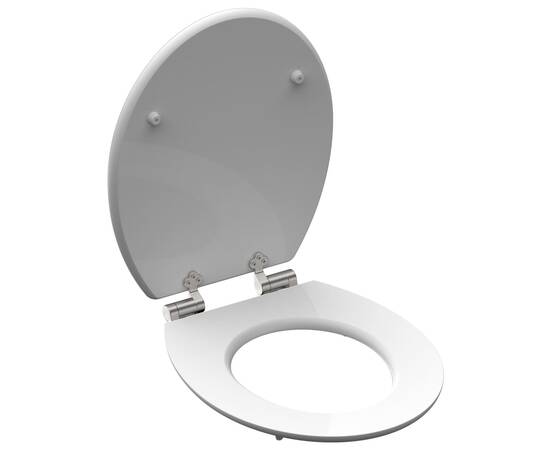 SchÜtte scaun toaletă diamond cu închidere silențioasă extralucios mdf, 3 image