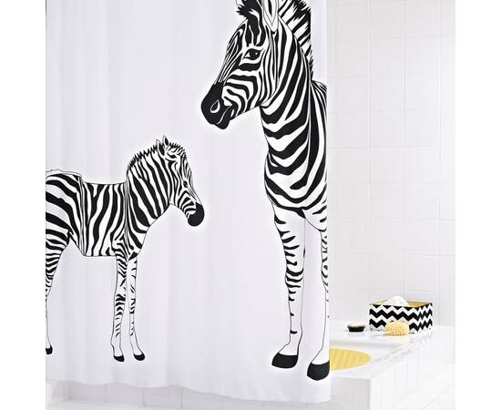 Ridder perdea de duș zebra, 180 x 200 cm