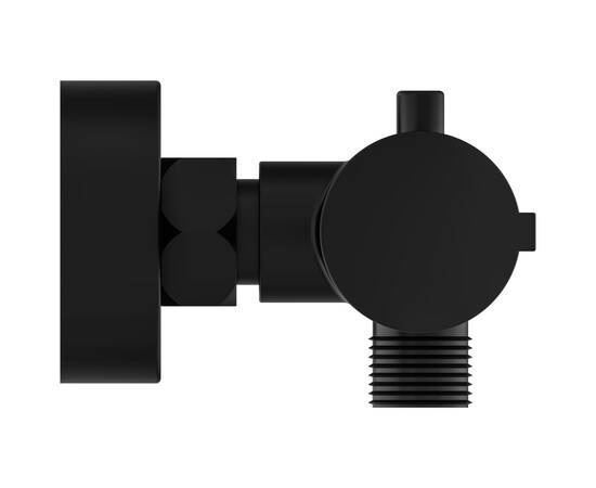 SchÜtte robinet de duș termostatic london, negru mat, 5,5 cm, 3 image