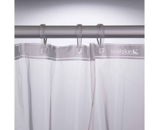 Sealskin perdea de duș clear, transparent, 180 cm, 210041300, 2 image