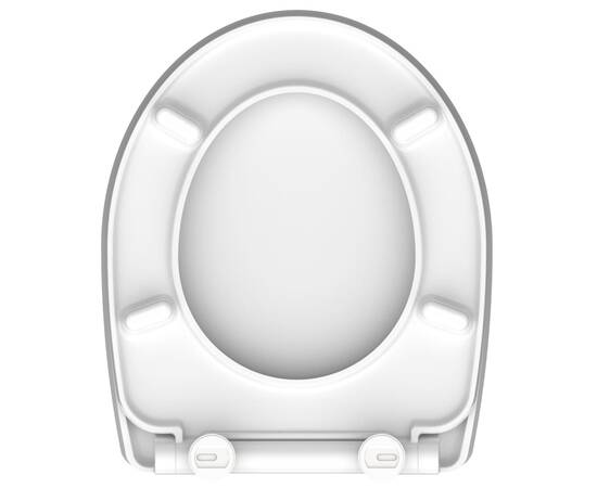 SchÜtte scaun de toaletă duroplast închidere silențioasă, crazy skull, 5 image