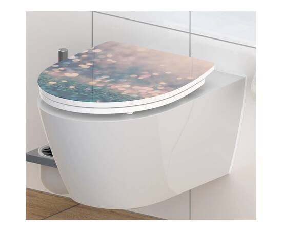 SchÜtte scaun de toaletă duroplast închidere silențioasă, magic light, 2 image